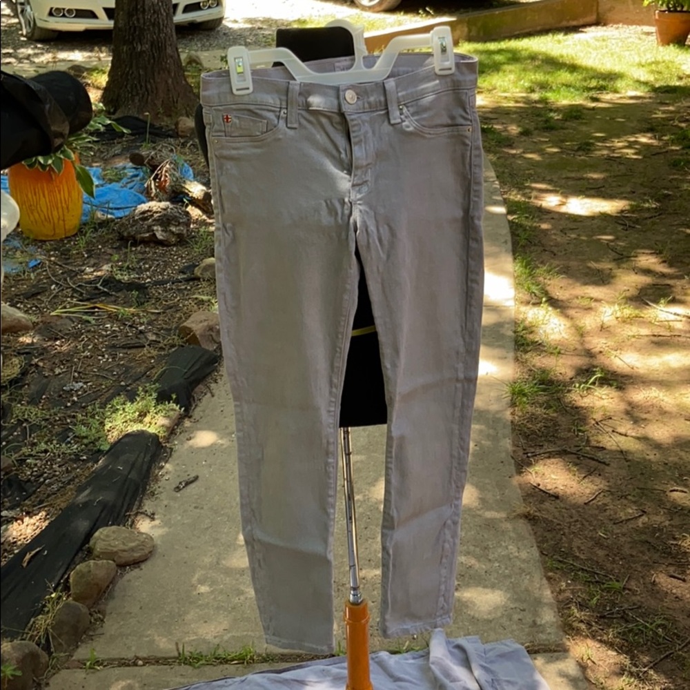 Hudson Krista super skinny jeans silver / gray